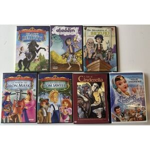 Mixed Lot of 7 Children and Family DVDs (16-1)